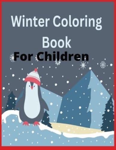 Winter Coloring Book For Children