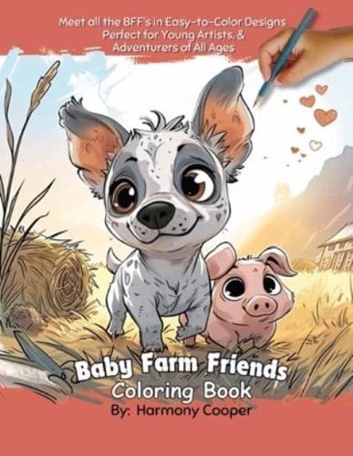 Baby Farm Friends Coloring Book