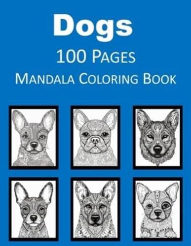100 Dog Faces Coloring Pages Mandalas