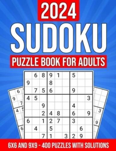 2024 Sudoku Puzzle Book for Adults