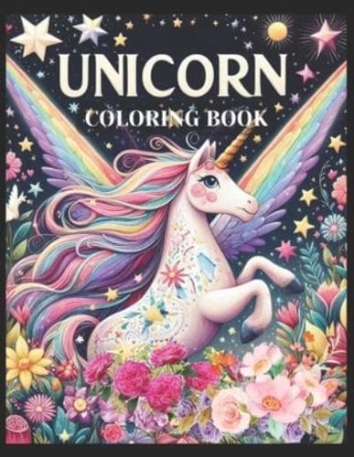 Unicorn Coloring Book