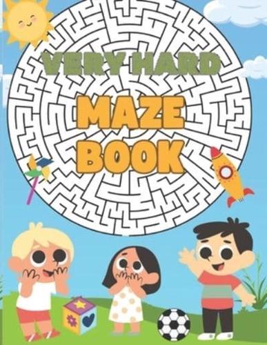 Vary Hard & Intresting Maze Book for Kids