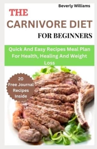 The Carnivore Diet For Beginners