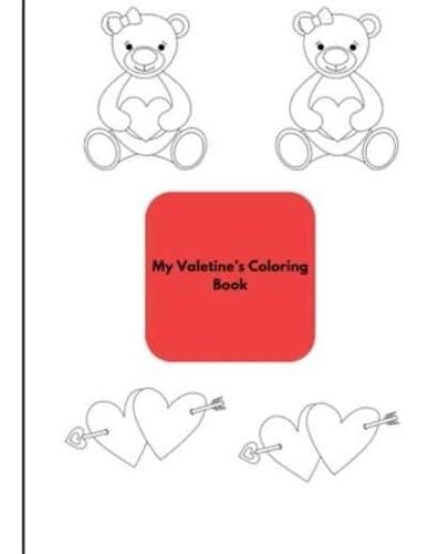 My Valentine's Coloring Book