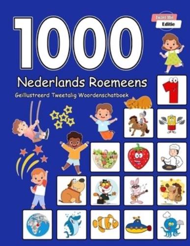 1000 Nederlands Roemeens Geïllustreerd Tweetalig Woordenschatboek (Zwart-Wit Editie)
