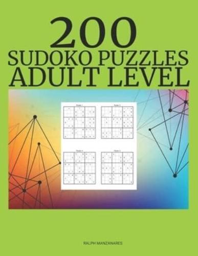 200 Sudoko Puzzles