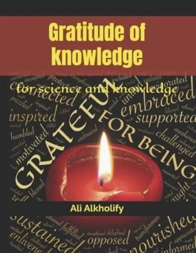 Gratitude of Knowledge