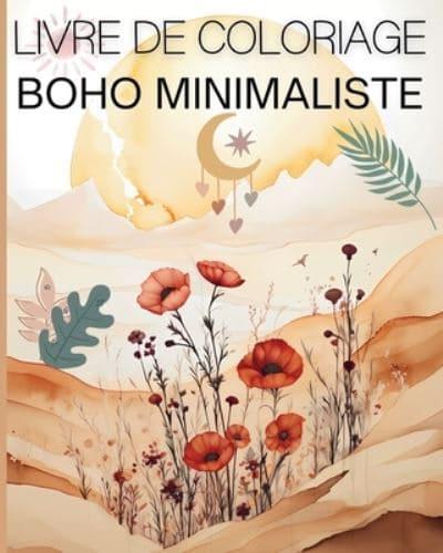 Livre De Coloriage Boho Minimaliste