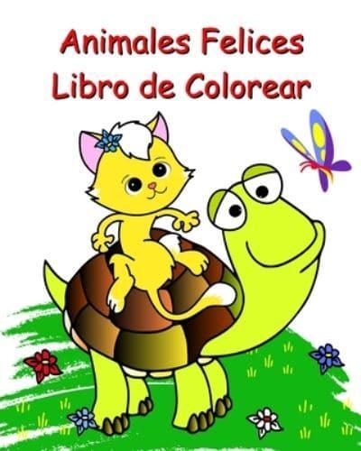 Animales Felices Libro De Colorear