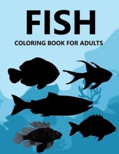 Fish Coloring Book For Adults