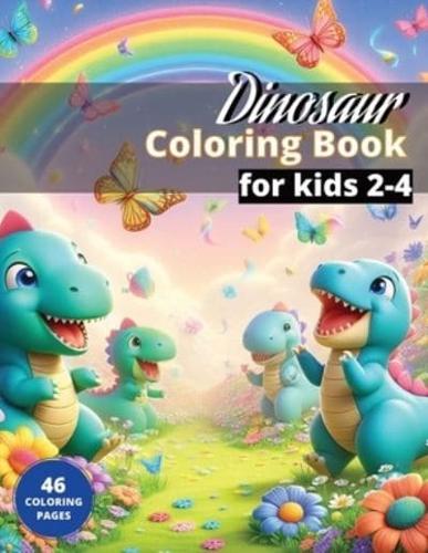 Dinosaur Coloring Books for Kids 2-4