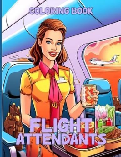 Flight Attendants Coloring Book