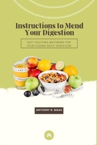 Instructions to Mend Your Digestion