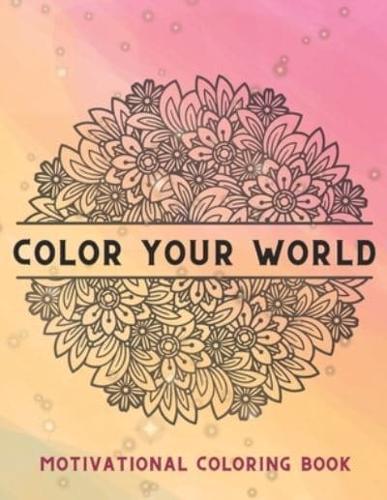 Motivational Coloring Book for Adults