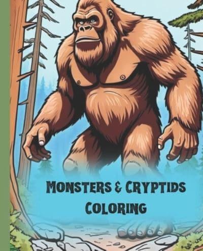 Monsters & Cryptids Coloring Book