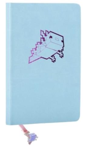 Minecraft: Axolotl Softcover Journal With Ribbon Charm