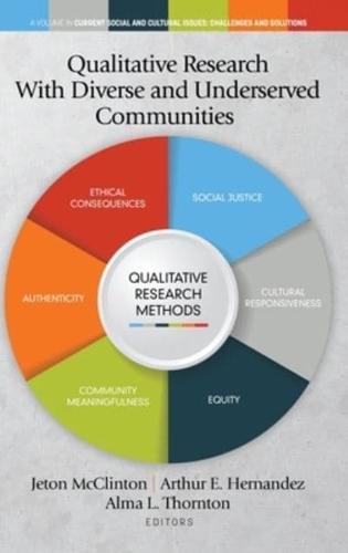 Qualitative Research With Diverse and Underserved Communities