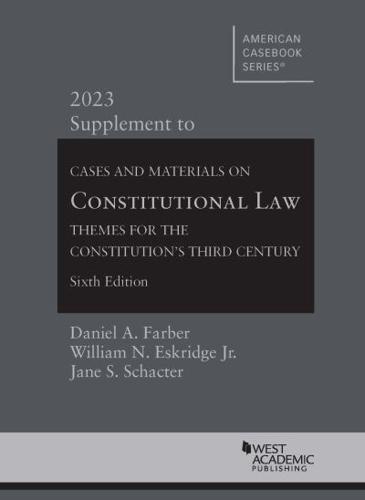 Cases and Materials on Constitutional Law