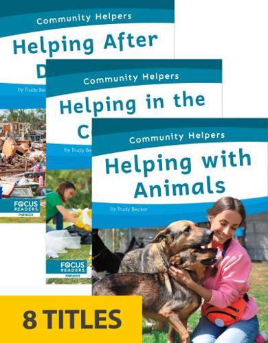 Community Helpers (Set of 8). Hardcover