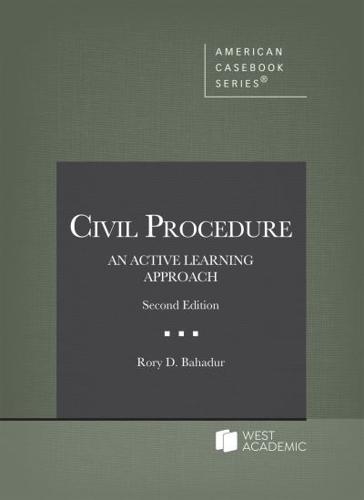 Civil Procedure, An Active Learning Approach