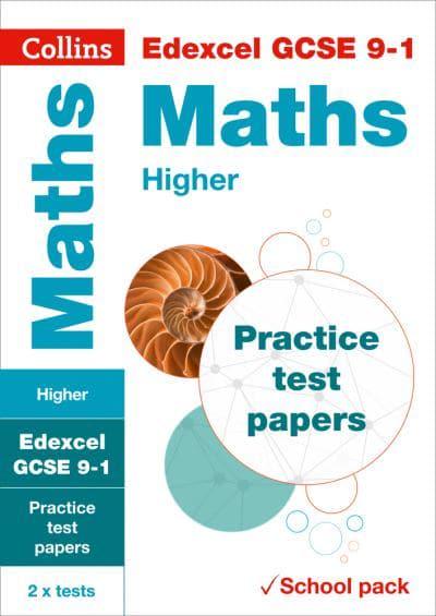 Edexcel Gcse Maths Higher Practice Test Papers Collins Gcse Blackwell S