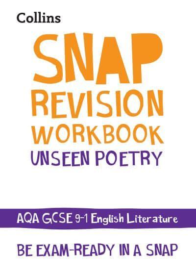 Aqa Unseen Poetry Anthology Workbook Collins Gcse Blackwell S
