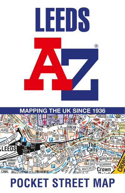 Leeds A-Z Street Atlas By a-Z Map Company Geographers 