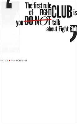 Fight Club : Chuck Palahniuk : 9780099552154 : Blackwell's