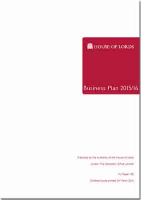 house of lords corporate business plan