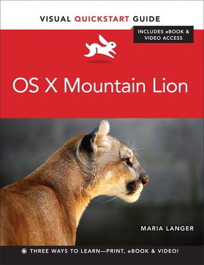 OS X Mountain Lion : Maria Langer : 9780321857880 ...