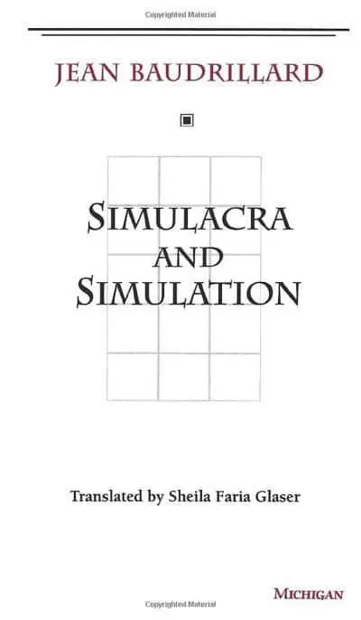 Simulacra and Simulation by Jean Baudrillard, 9780472065219, Paperback