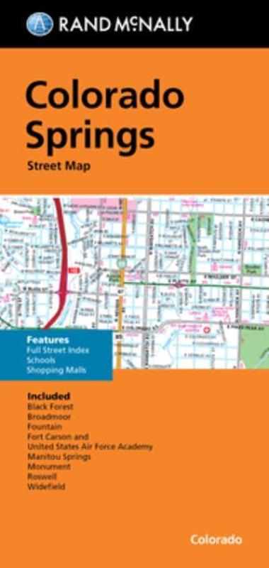 Rand Mcnally Map Legend Rand Mcnally Folded Map: Colorado Springs Street Map : Rand Mcnally :  9780528024863 : Blackwell's