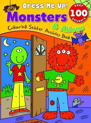 Dress Me Up Sticker Book Monsters David Crossley Illustrator Blackwell S