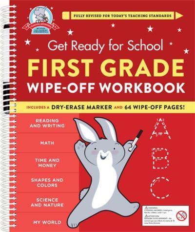 Get Ready for School: First Grade Wipe-Off Workbook