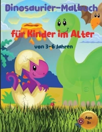Dinosaurier-Malbuch für Kinder im Alter von 3-6 Jahren: Großes Geschenk für  Jungen und Mädchen mit lustigen Dinosaurier-Malvorlagen : SMART, :  9781006860683 : Blackwell's
