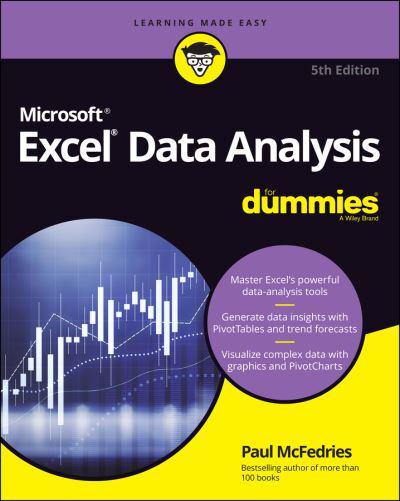 statistical analysis in excel for dummies 3rd edition