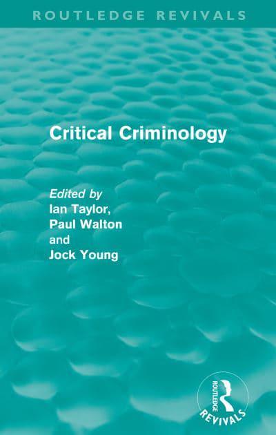 critical criminology literature review