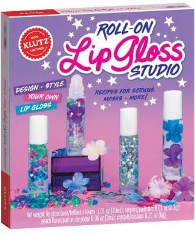 Roll-On Lip Gloss Studio : Klutz (creator) : 9781338355215 : Blackwell's