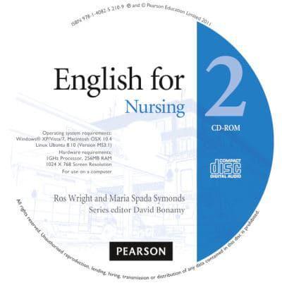 English for Nursing Level 2 Coursebook and CD-ROM Pack 