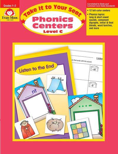 Phonics Centers Grades 1-2 by Evan-Moor Educational Publishers 