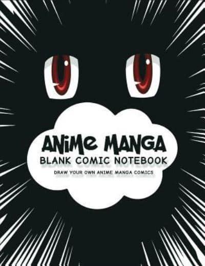  Anime Manga Blank Comic Notebook Comic Book en blanco, Blackwell's