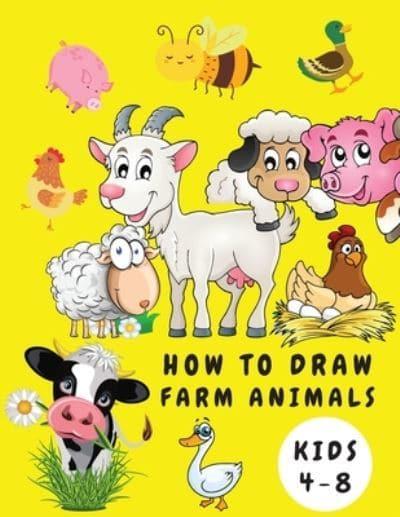 How to Draw Farm Animals Kids 4-8 : Brown, : 9788311577824 : Blackwell's