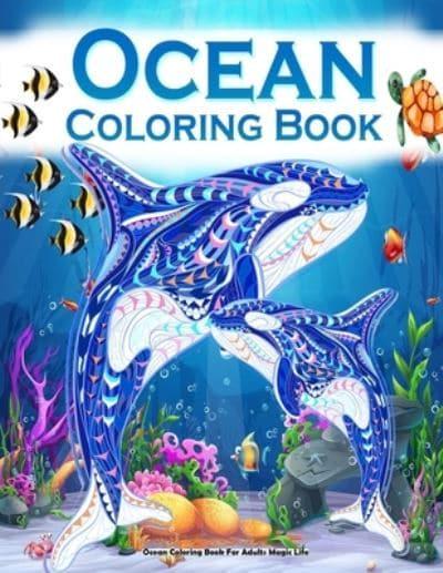 A Creative Adult Coloring Book Magic Ocean 