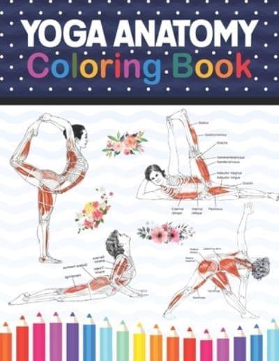 Download Yoga Anatomy Coloring Book Learn The Anatomy And Enhance Your Practice Pages With Awesome Stress Relieving