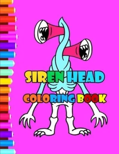 Siren Head Coloring Pages