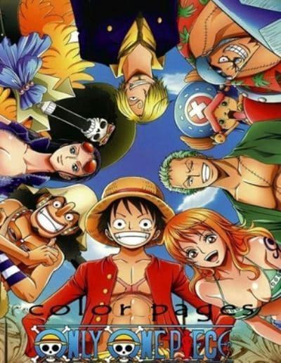 Color Pages Only One Piece Anime Fans Blackwell S