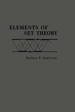 Elements of Set Theory - Enderton, Herbert B.