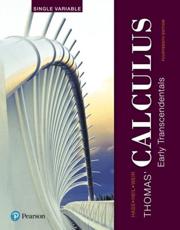 Thomas' Calculus - Joel Hass, Christopher Heil, Maurice D. Weir