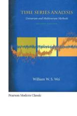 Time Series Analysis Univariate and Multivariate Methods - William W. S. Wei