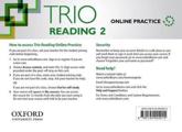 Trio Reading: Level 2: Online Practice Student Access Card